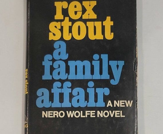 Nero Wolf Book